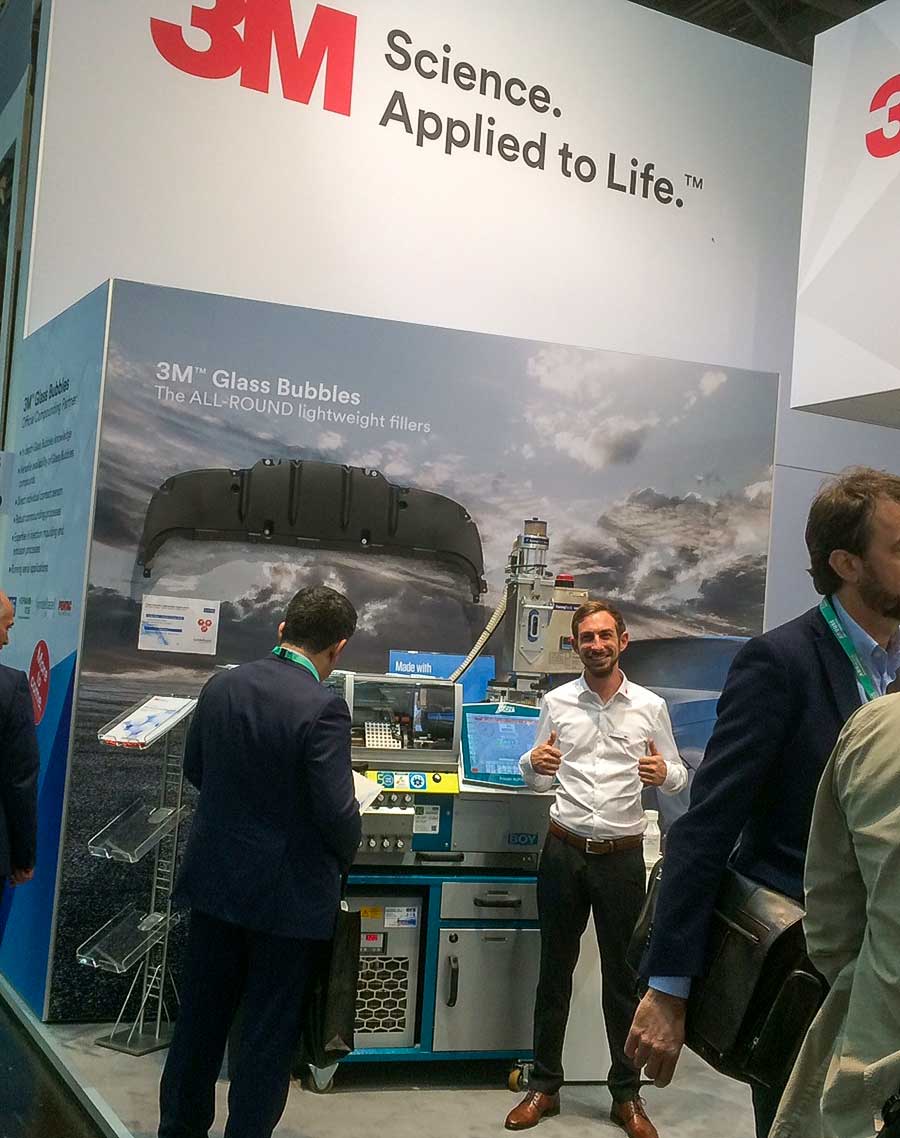 ers auf der internationalen K-Messe in Düsseldorf 2019