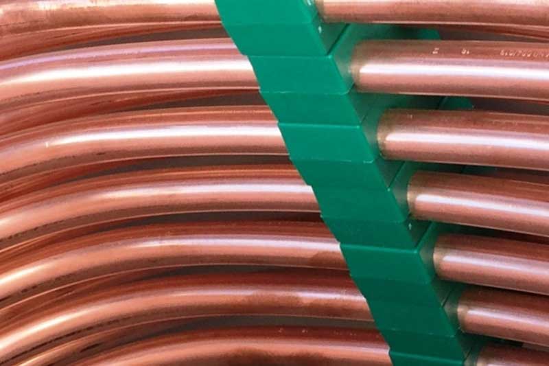 Kupfer-Glattrohrschlange bei ers-Kälte GmbH