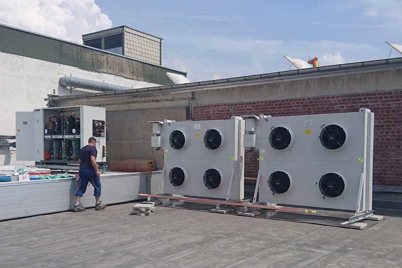Kupfer-Glattrohrschlange bei ers-Kälte GmbH
