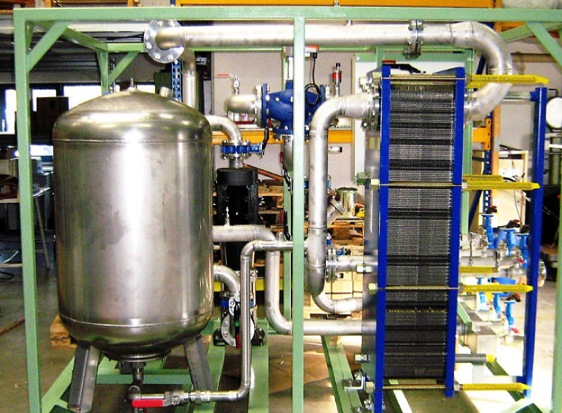 Wasser-Wasser-Wärmetauscher WT-Block