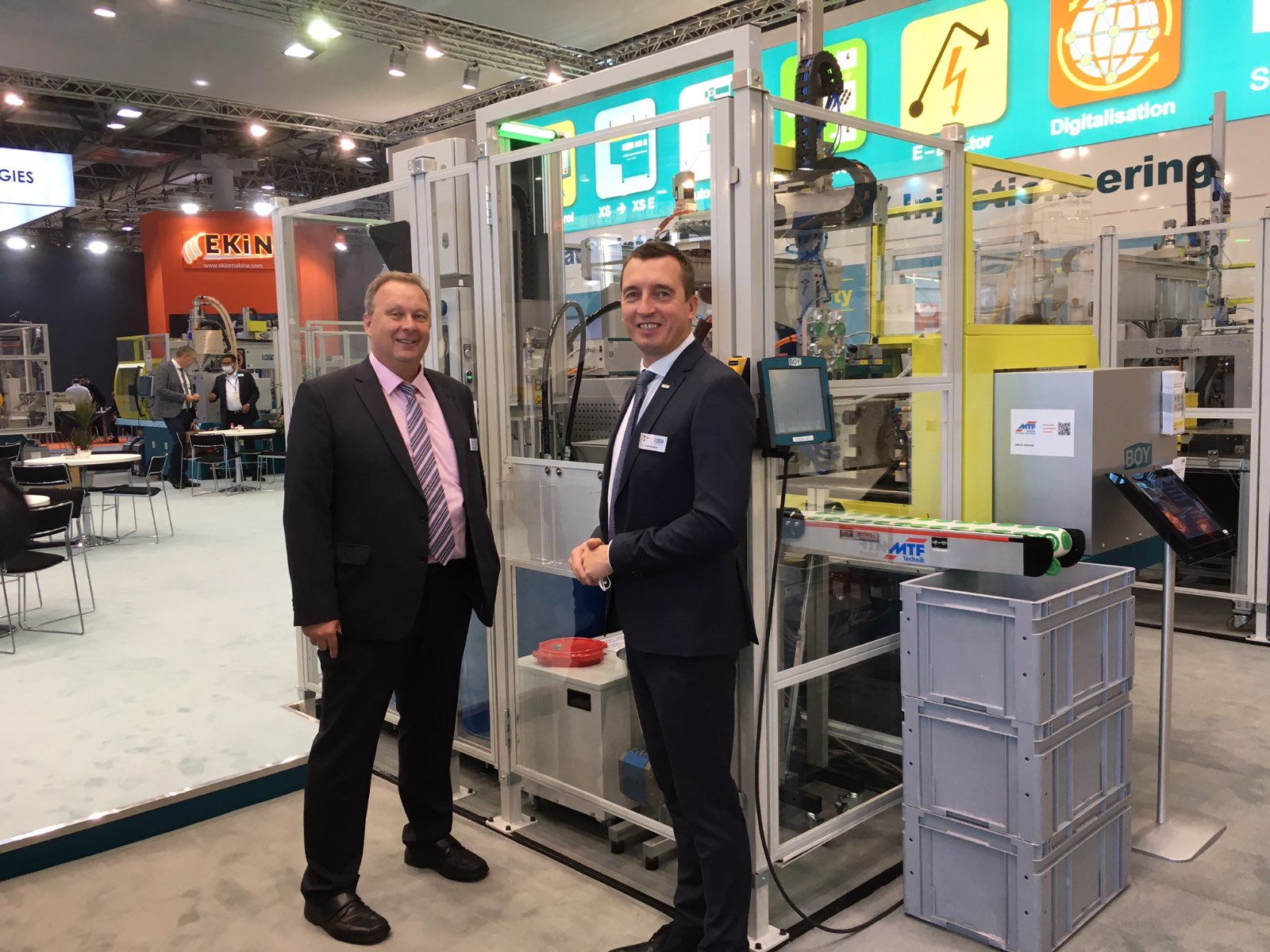 ers auf der internationen Fachmesse in Düsseldorf